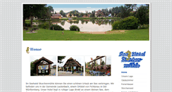 Desktop Screenshot of hotel-storchenmuehle.de